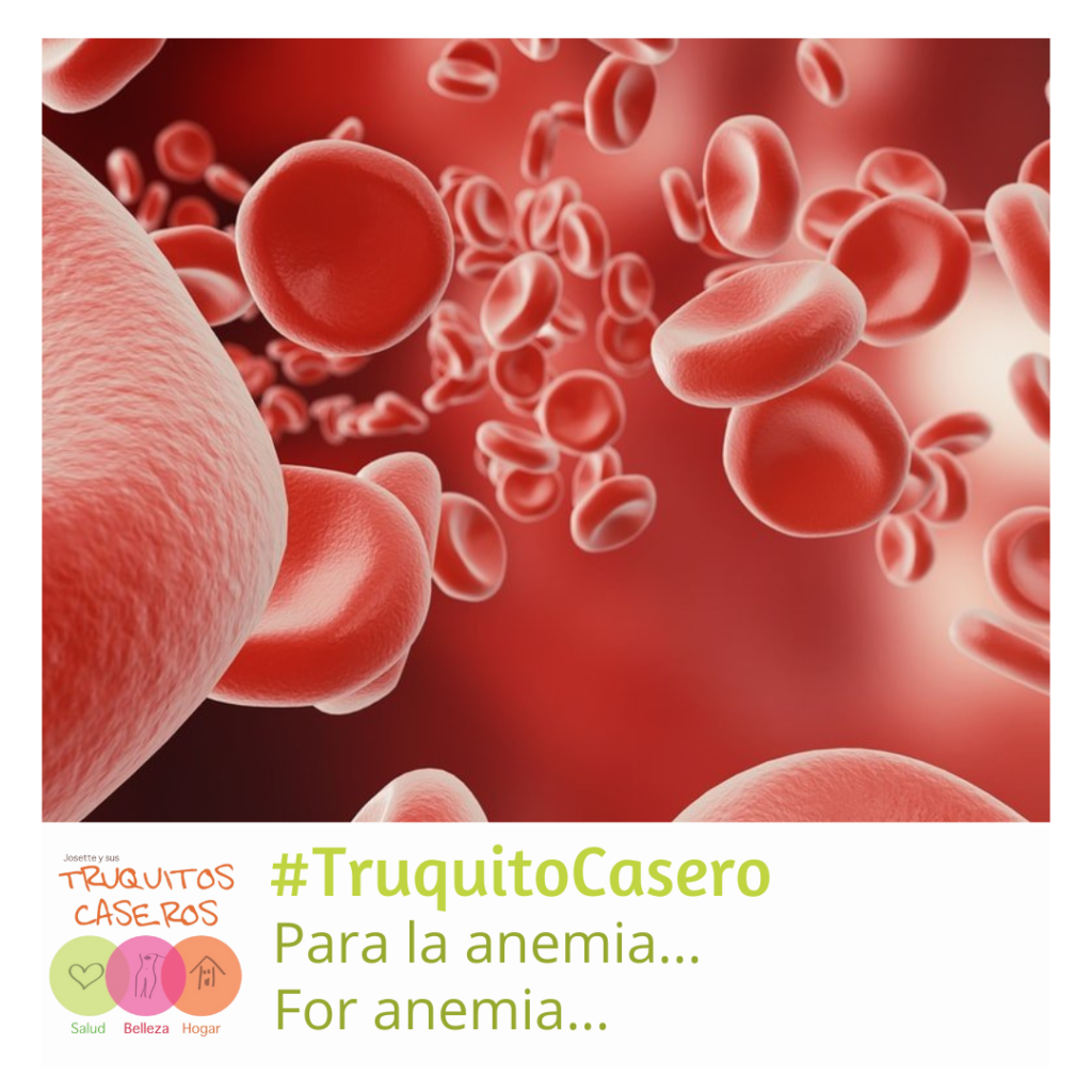 Truquito Casero para la anemia