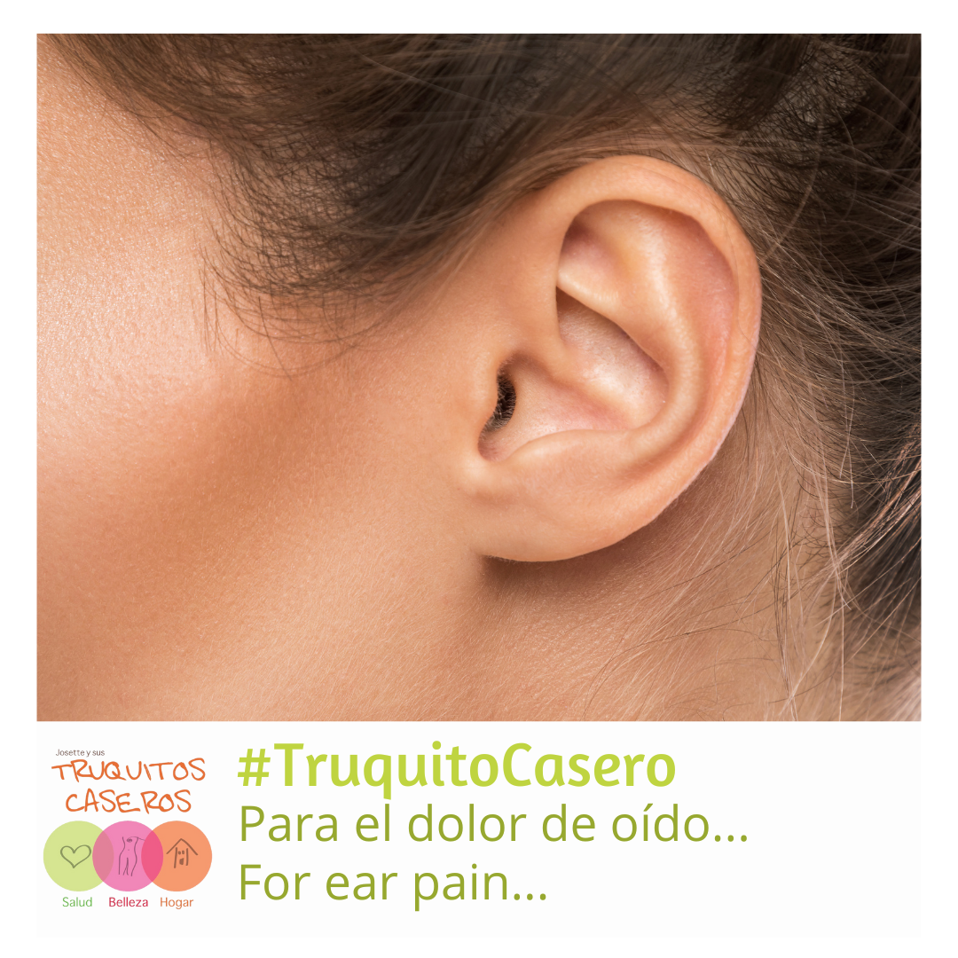Truquito Casero para el dolor de oído...